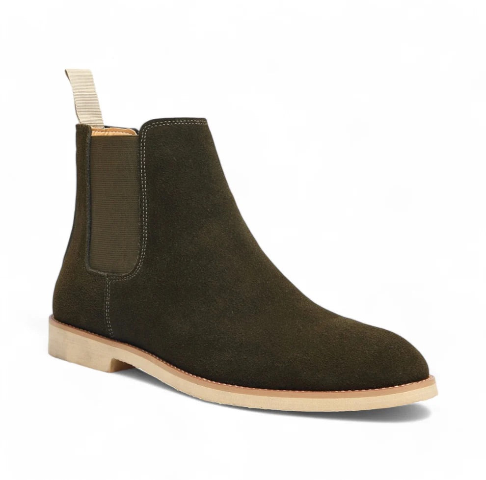 Verde Suede Boots