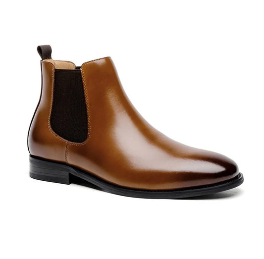 The Classic Brown Leather Boots