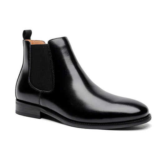 The Classic Black Leather Boots